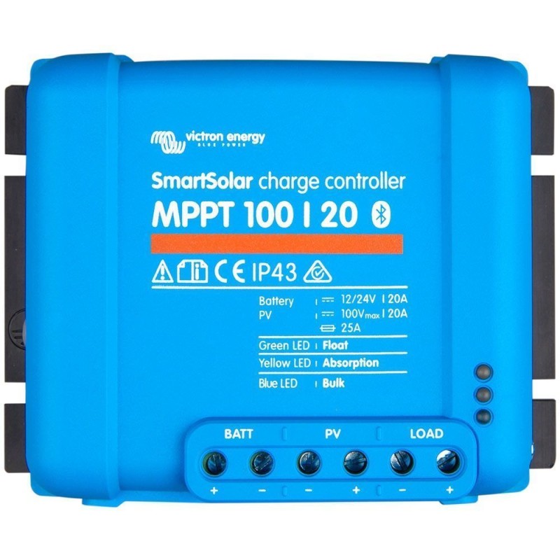 Victron Energy SmartSolar MPPT 100/20 12/24VDC Victron Energy SmartSolar MPPT 100/20 12/24VDC - Panouri Fotovoltaice