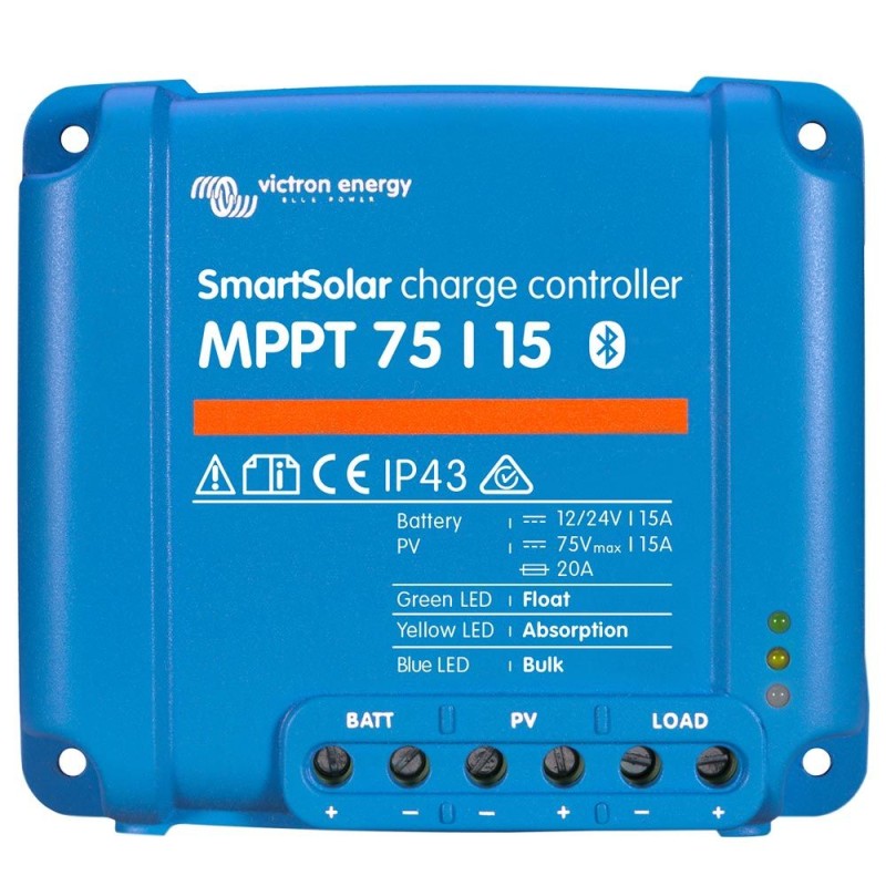 Victron Energy SmartSolar MPPT 75/15 12/24V Victron Energy SmartSolar MPPT 75/15 12/24V - Panouri Fotovoltaice
