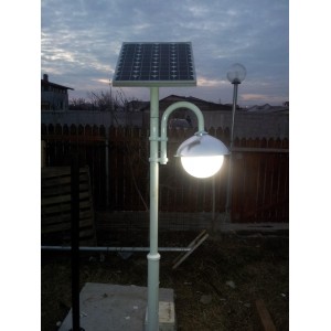 Stalp fotovoltaic cu lampa led 7w Stalp fotovoltaic cu lampa led 7w - Panouri Fotovoltaice