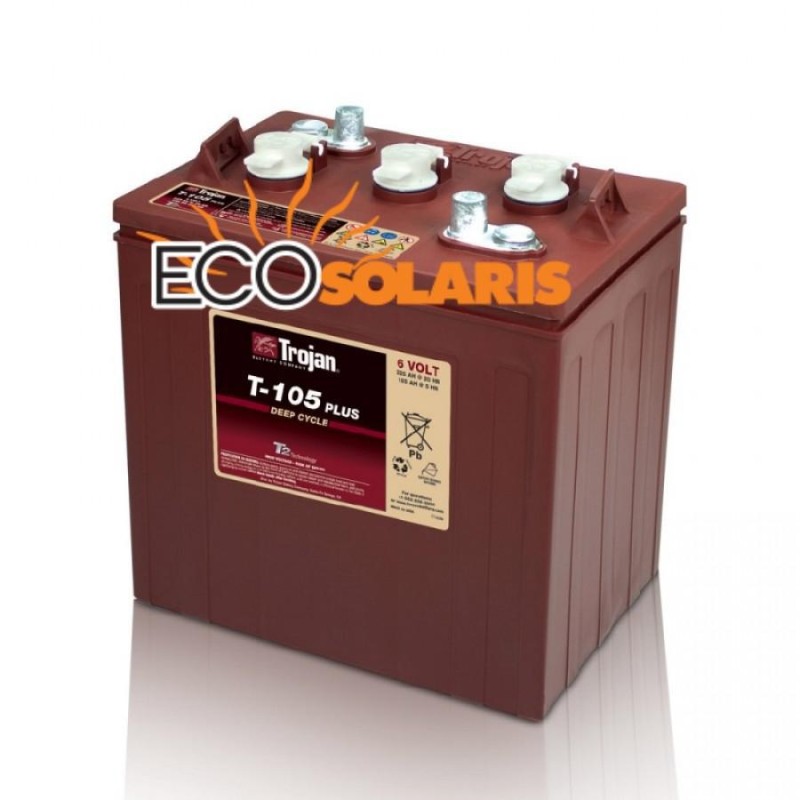 Baterie Trojan 6V T-105 Plus Baterie Trojan 6V T-105 Plus - Panouri Fotovoltaice