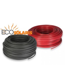 Cablu solar 6mm 50 ml 25ml rosu - 25ml negru Cablu solar 6mm 50 ml 25ml rosu - 25ml negru