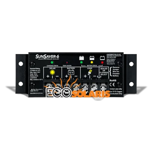 Controler SunSaver PWM 12V-6A/12V-10A/24V-10A/12V-20A/24V-20A