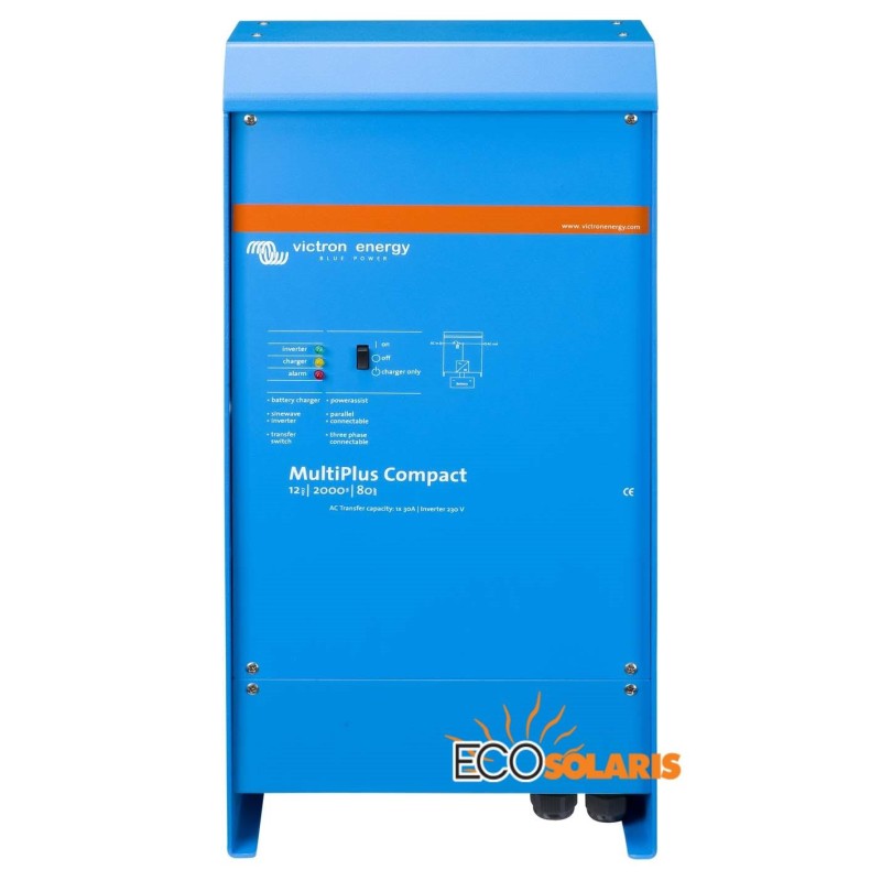 Invertor Victron Energy Multiplus II 12V 3000VA/120-32 Invertor Victron Energy Multiplus II 12V 3000VA/120-32 - Panouri Fotovoltaice