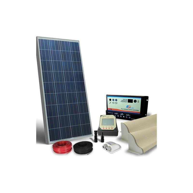 KIT SOLAR FOTOVOLTAIC RULOTA 12V 150W / 900W zi PRO KIT SOLAR FOTOVOLTAIC RULOTA 12V 150W / 900W zi PRO - Panouri Fotovoltaice