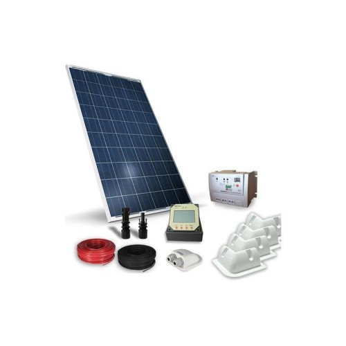 KIT SOLAR FOTOVOLTAIC RULOTA 12V 260W / 1560W zi PRO - Panouri Fotovoltaice