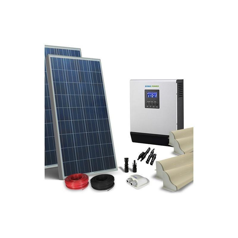 KIT SOLAR FOTOVOLTAIC RULOTA 12V 300W / 1800W zi LUX KIT SOLAR FOTOVOLTAIC RULOTA 12V 300W / 1800W zi LUX - Panouri Fotovoltaice