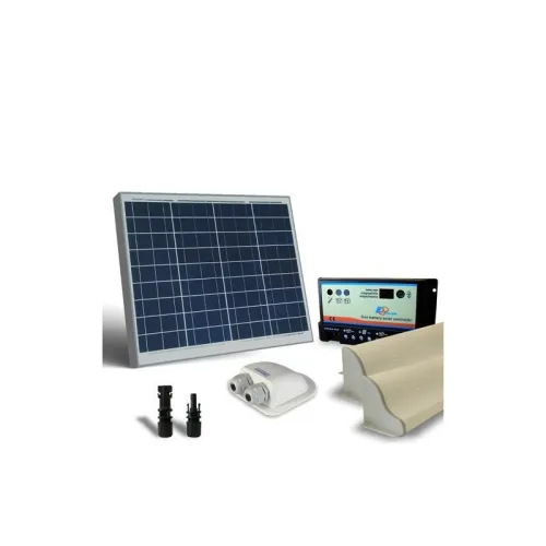 KIT SOLAR FOTOVOLTAIC RULOTA 50W 12V /300W zi BASE - Panouri Fotovoltaice