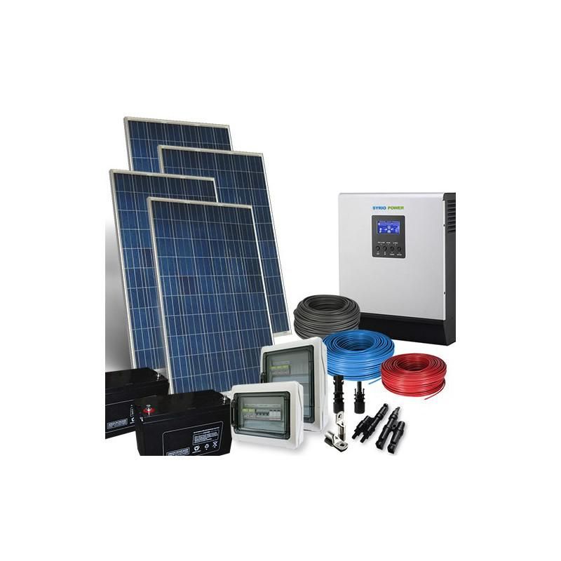 Kit Fotovoltaic Off-Grid Complet 20.8Kw 48V Baterii AGM - Panouri Fotovoltaice