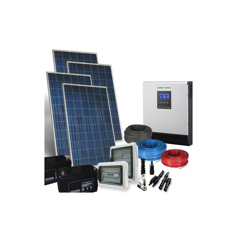 Kit Fotovoltaic Off-Grid Complet 20.8Kw 48V Baterii AGM Kit Fotovoltaic Off-Grid Complet 20.8Kw 48V Baterii AGM - Panouri Fotovoltaice
