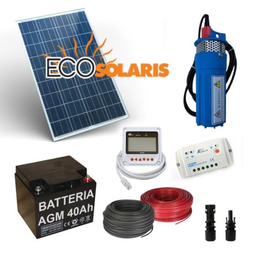Kit Solar Irigatie 170L/H 12V - Panouri Fotovoltaice