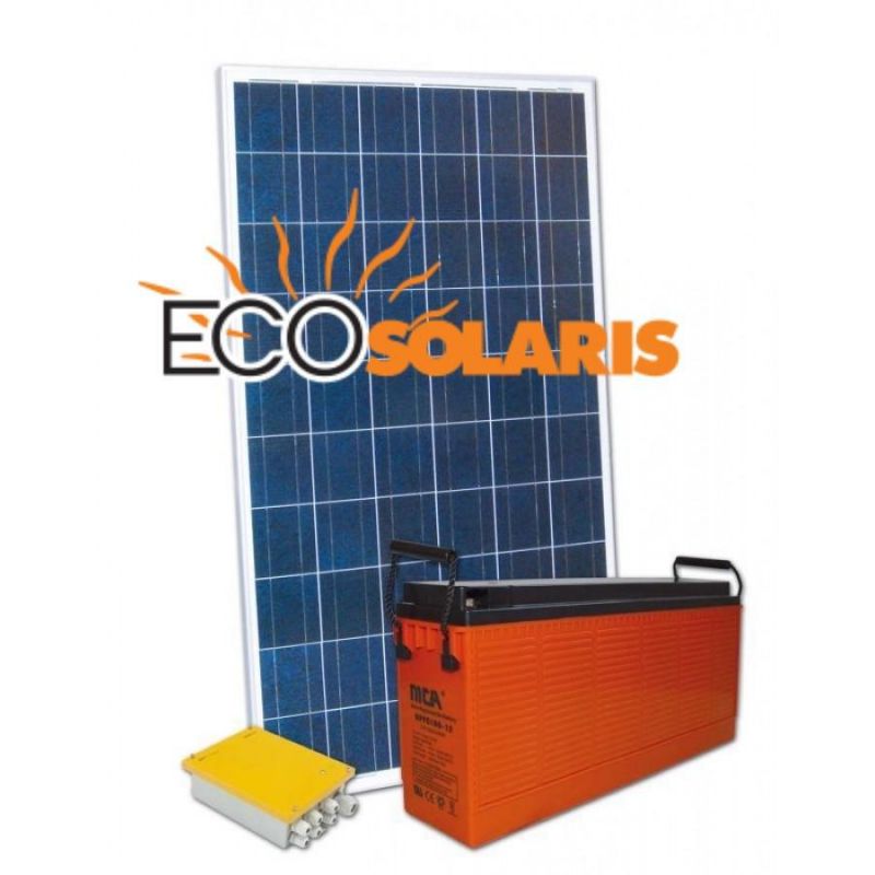Kit fotovoltaic Off-Grid 12V 230Wh - Panouri Fotovoltaice
