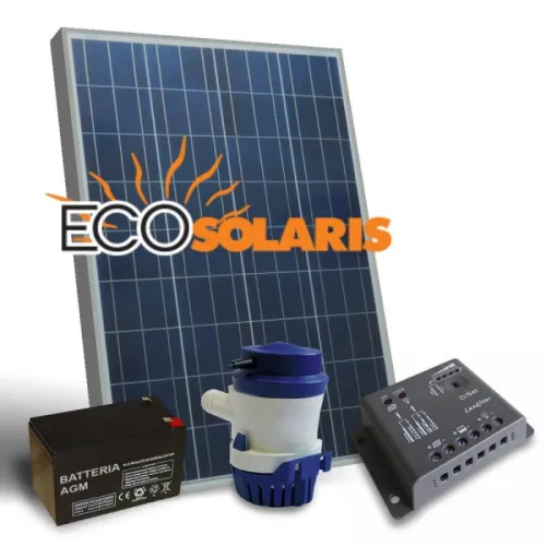 Kit solar fotovoltaic 12V pentru iaz