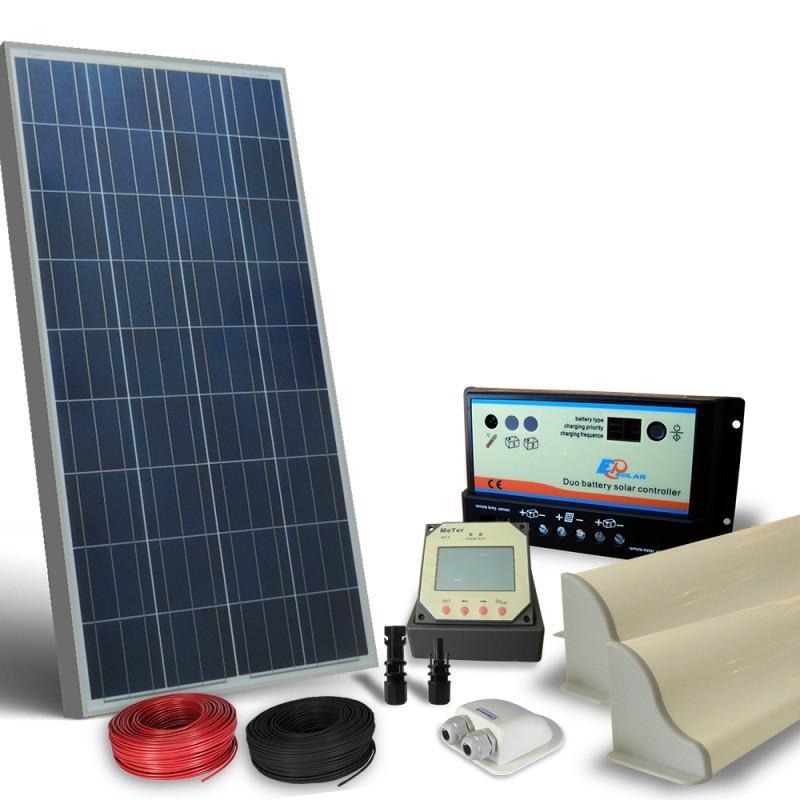 Kit solar fotovoltaic rulota camping 200W Kit solar fotovoltaic rulota camping 200W - Panouri Fotovoltaice