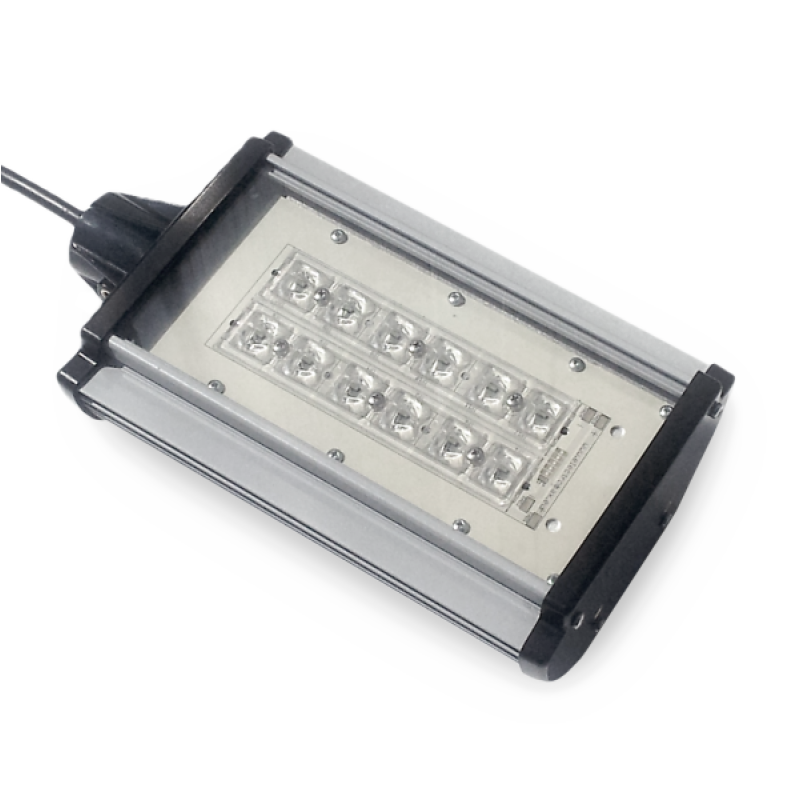Proiector iluminat stradal cu 24 LED-uri 50W 12V/24V Proiector iluminat stradal cu 24 LED-uri 50W 12V/24V - Panouri Fotovoltaice