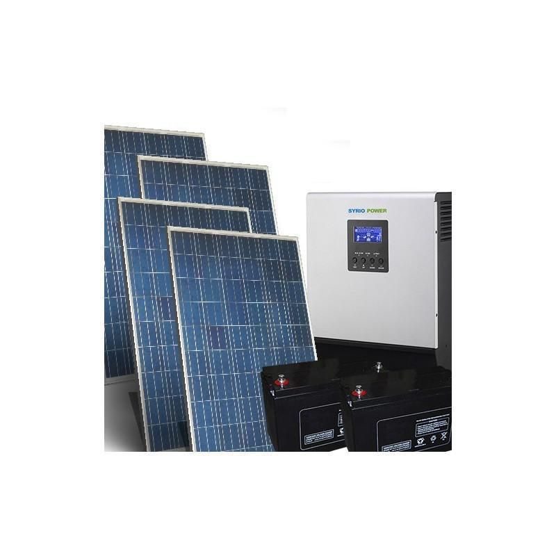 SISTEM SOLAR CU BATERI AGM PENTRU CASA 3KW 48V / 18KW ZI - Panouri Fotovoltaice