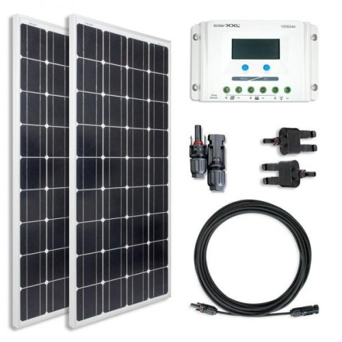 Sistem fotovoltaic Off Grid 12V 260Wp 1500W / zi - Panouri Fotovoltaice