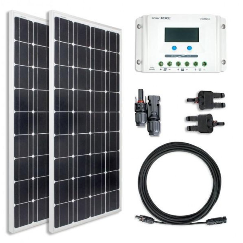 Sistem fotovoltaic Off Grid 12V 260Wp 1500W / zi Sistem fotovoltaic Off Grid 12V 260Wp 1500W / zi - Panouri Fotovoltaice