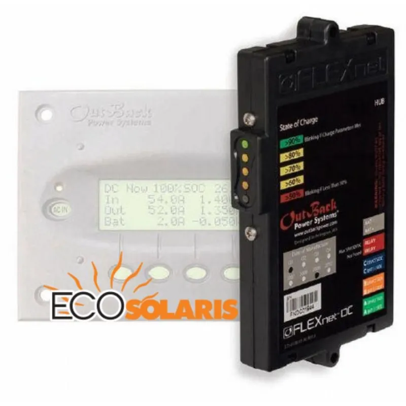 Sistem monitorizare OutBack Power’s FLEXnet DC Sistem monitorizare OutBack Power’s FLEXnet DC - Panouri Fotovoltaice