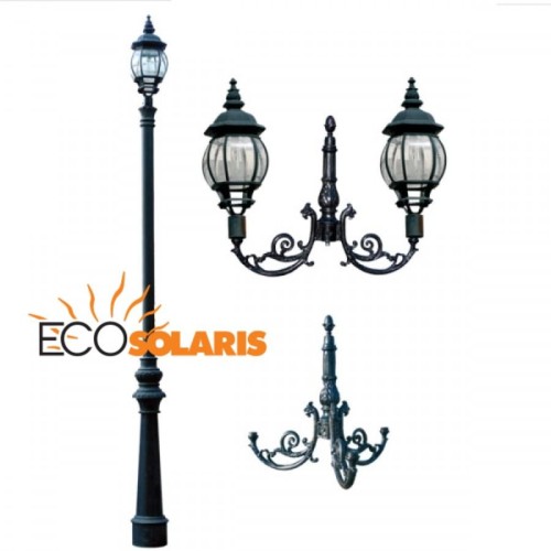 Stalp de iluminat Classic - Panouri Fotovoltaice