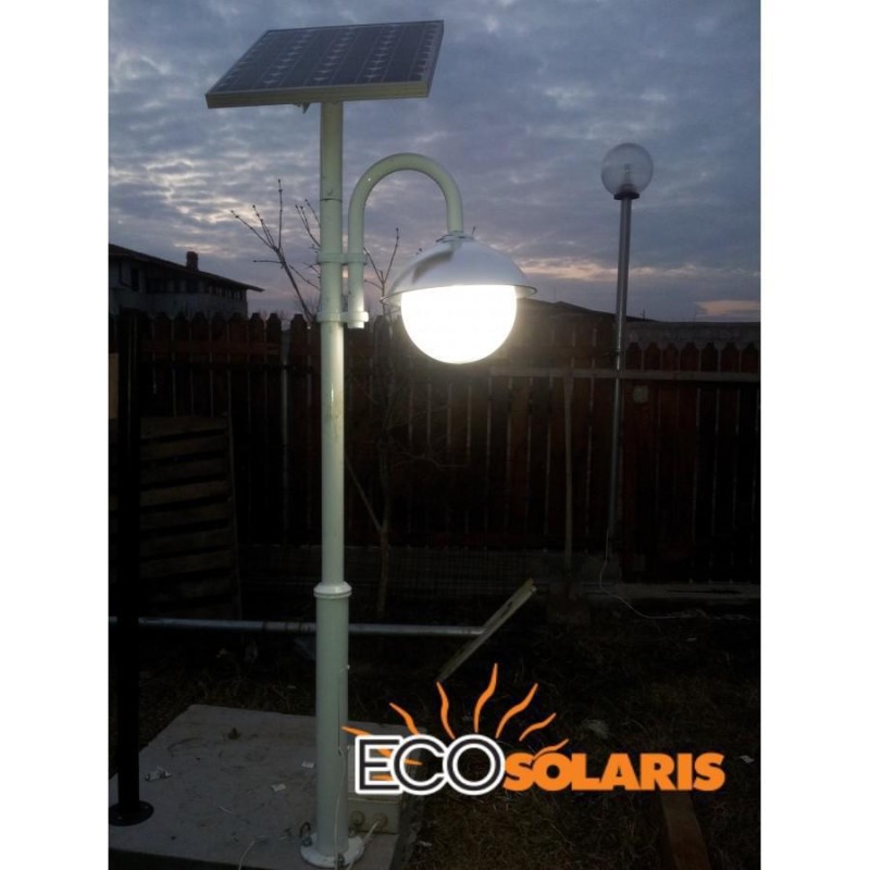 Stalp fotovoltaic cu lampa led 7w Stalp fotovoltaic cu lampa led 7w - Panouri Fotovoltaice