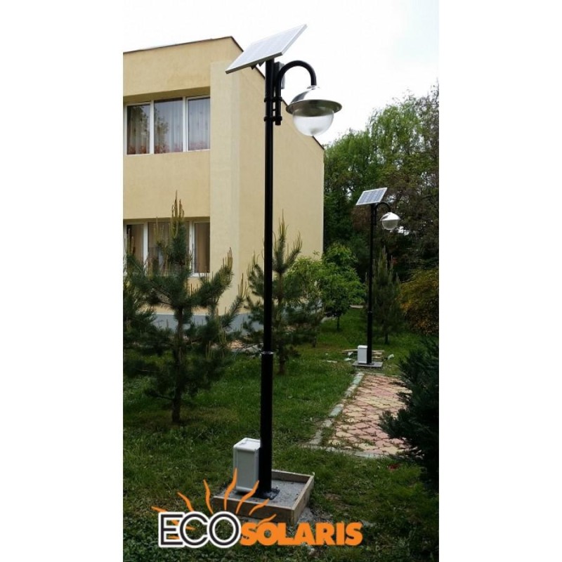 Stalp solar 3.5m /15W cu celule fotovoltaice Stalp solar 3.5m /15W cu celule fotovoltaice - Panouri Fotovoltaice
