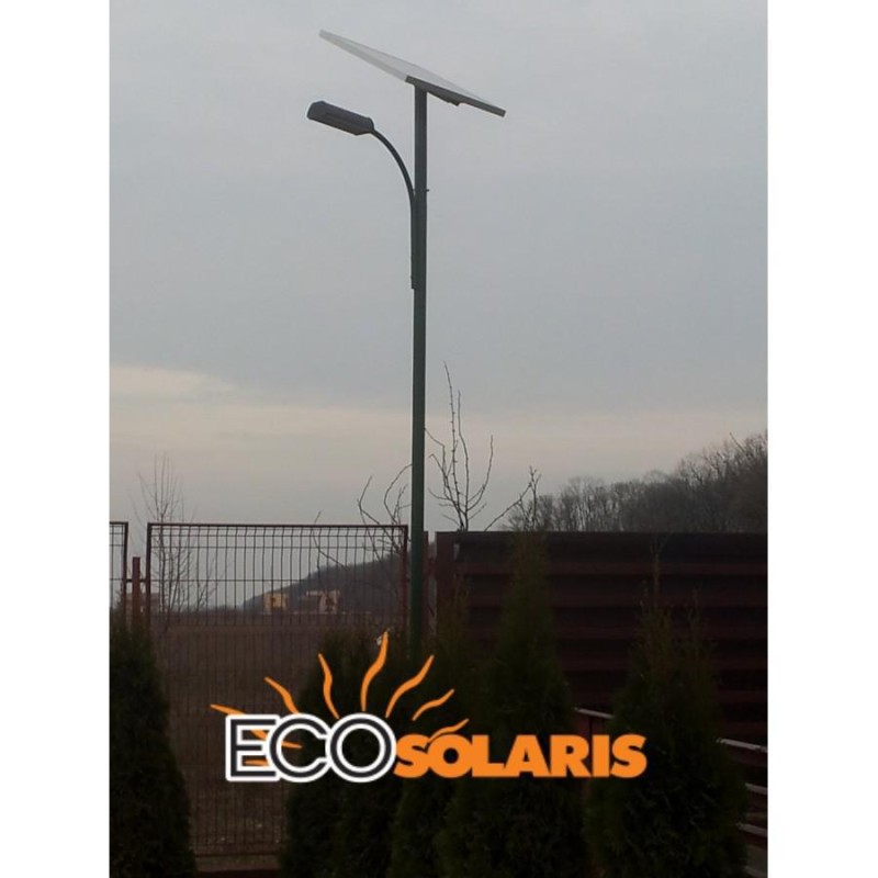 Stalp solar 4m cu lampa led 20W Stalp solar 4m cu lampa led 20W - Panouri Fotovoltaice