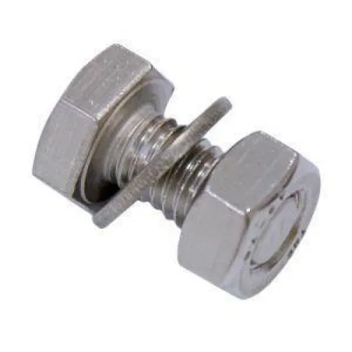 Surub din otel cu cap hexagonal + piuliță  - M10X20mm