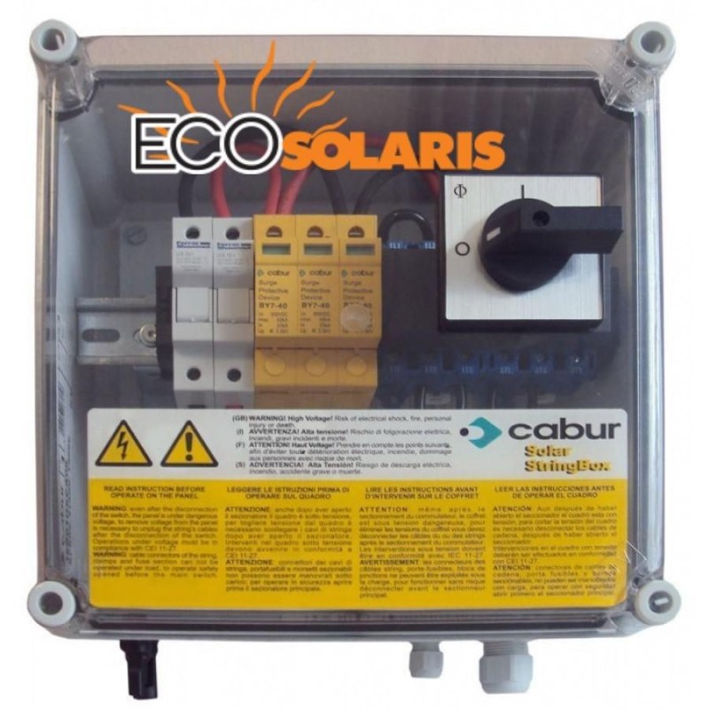 Tablou protectie fotovoltaice 1 string Tablou protectie fotovoltaice 1 string - Panouri Fotovoltaice