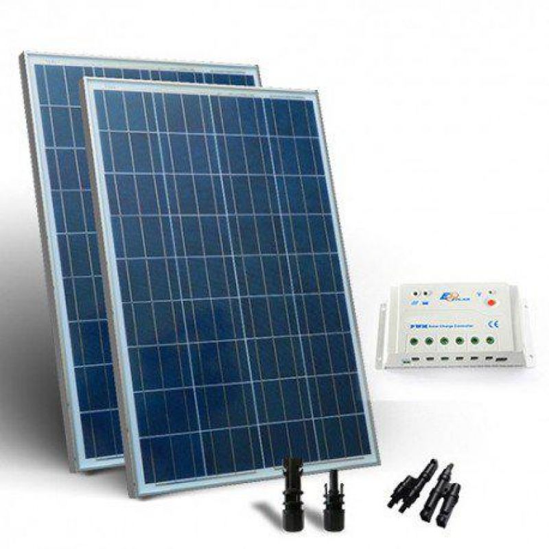 KIT SOLAR  BASE 260W PANOU SOLAR CONTROLER 12V 20A - PWM - Panouri Fotovoltaice