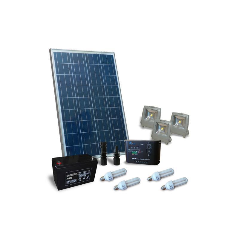 KIT SOLAR FOTOVOLTAIC PENTRU ILUMINAT INTERIOR 12V 130W KIT SOLAR FOTOVOLTAIC PENTRU ILUMINAT INTERIOR 12V 130W - Panouri Fotovoltaice