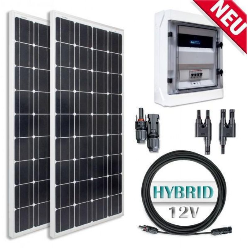 Sistem Hibrid Fotovoltaic Policristalin Lithium-Ion 200Wp 1kw/zi - Panouri Fotovoltaice